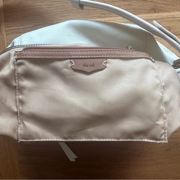 The Sak Sequoia Hobo in Stone Color Antique Brass Hardware - Picture 7 of 11